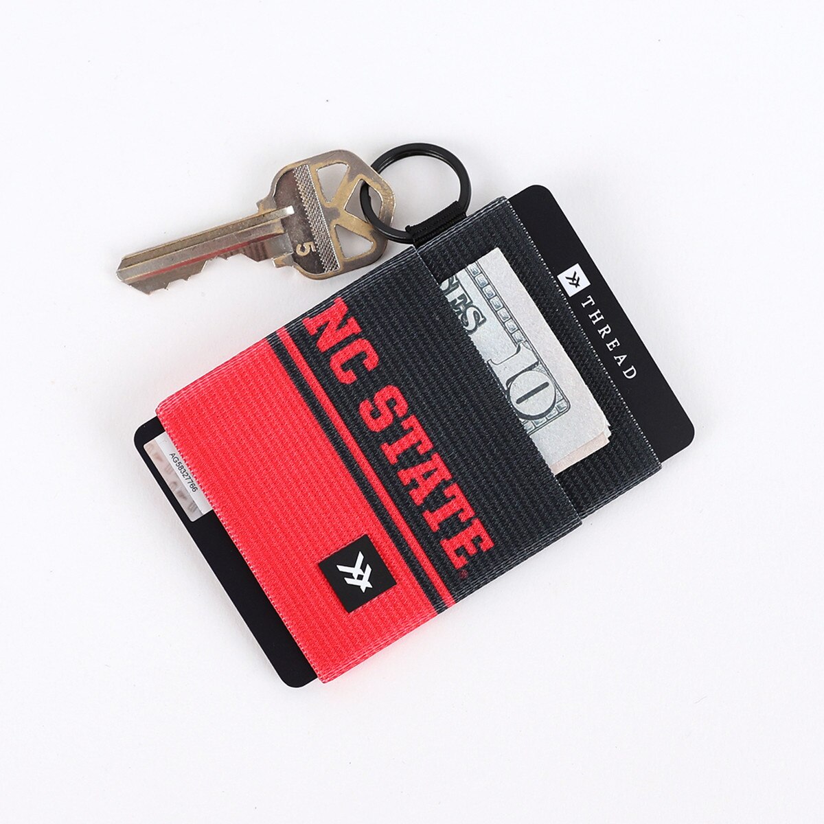 Thread® Black Elastic Wallet NC Sta